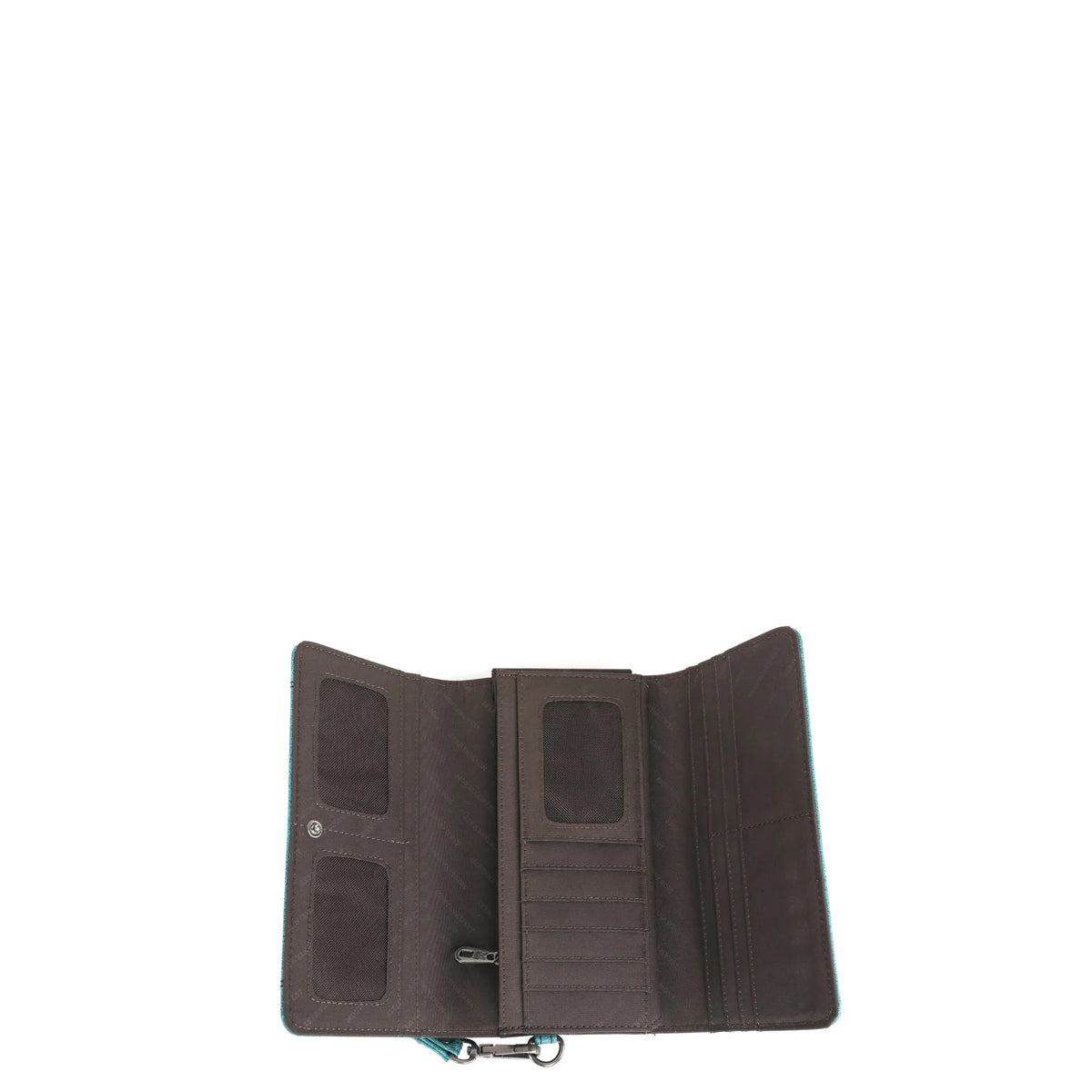 Montana West Whipstitch Leather Wallet