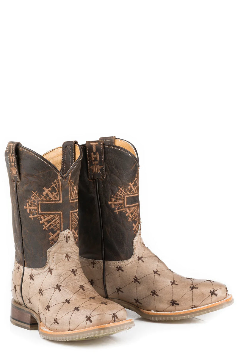 Tin Haul Kid s Lil Gospel Boot With John 3 16 Sole Nate s