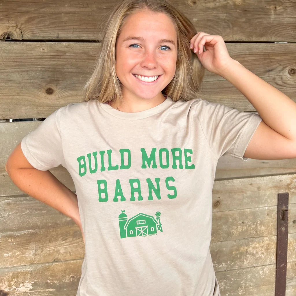 Lemon Lorraine's LLC Build More Barns - Women's Graphic Tee - Nate's Western Wear