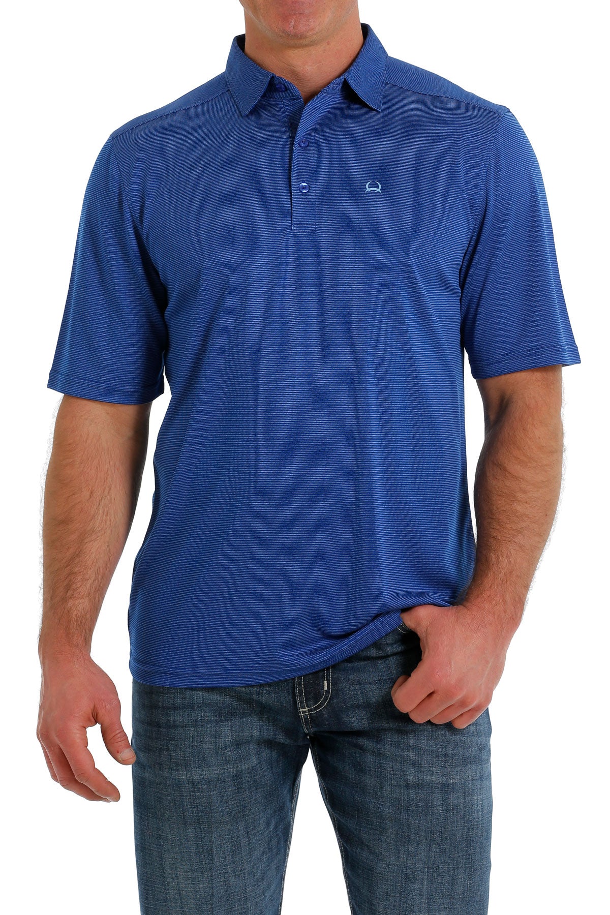 CINCH Men's SS Royal Blue ARENAFLEX Polo Shirt