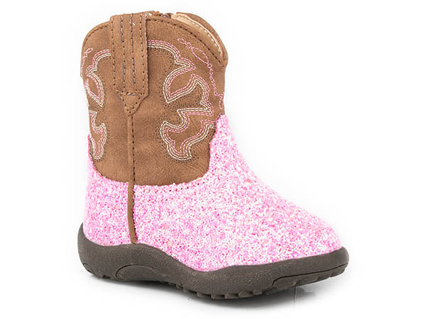 Infant's Cowbabies CowGirl Boots Glitter Sparkle
