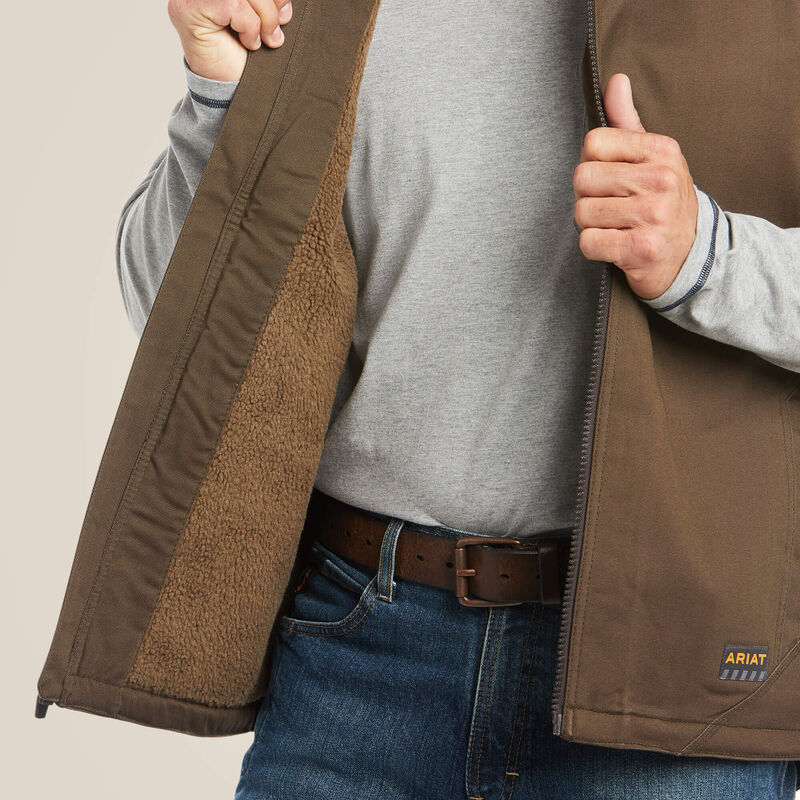 Ariat Men's Rebar DuraCanvas Vest - Wren
