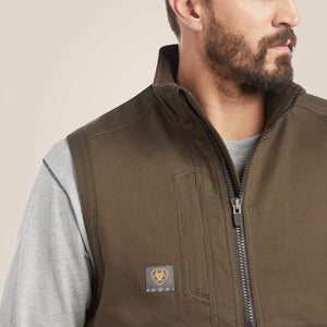 Ariat Men's Rebar DuraCanvas Vest - Wren
