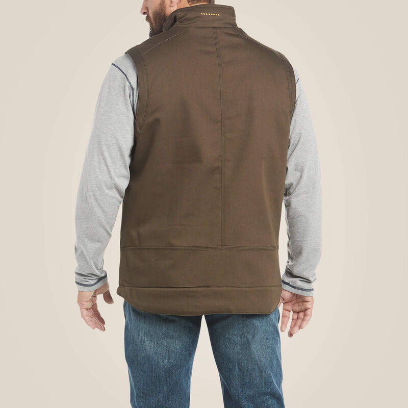 Ariat Men's Rebar DuraCanvas Vest - Wren