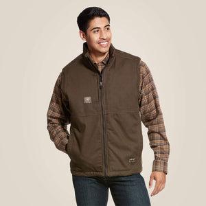 Ariat Men's Rebar DuraCanvas Vest - Wren