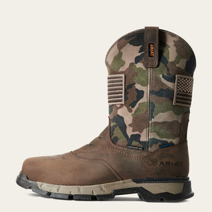 Ariat Rebar Flex Patriot Waterproof Composite Toe Work Boot