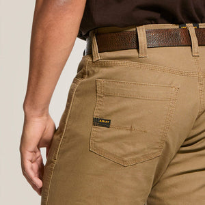 Rebar M4 Low Rise DuraStretch Made Tough Stackable Straight Leg Pant - Field Khaki