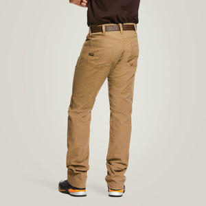 Rebar M4 Low Rise DuraStretch Made Tough Stackable Straight Leg Pant - Field Khaki
