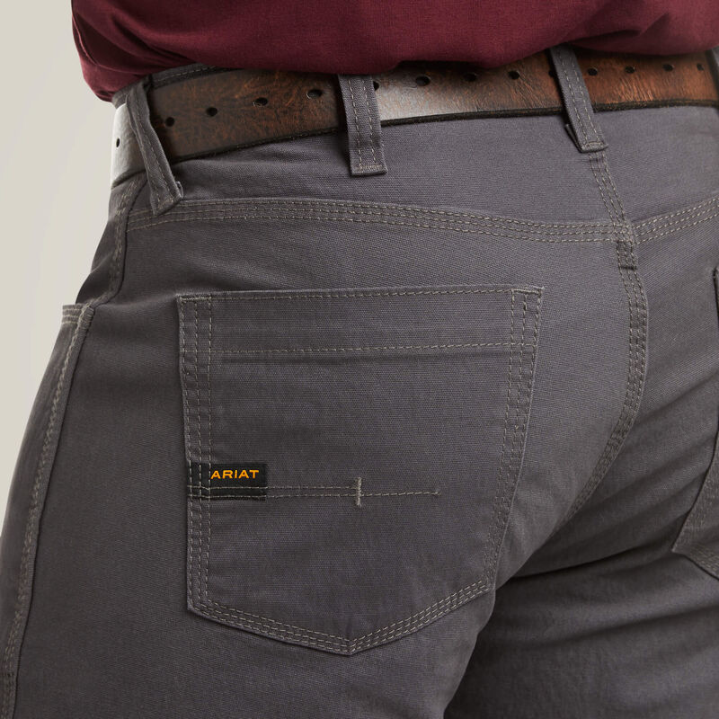 Rebar M4 Low Rise DuraStretch Made Tough Stackable Straight Leg Pant - Rebar Grey
