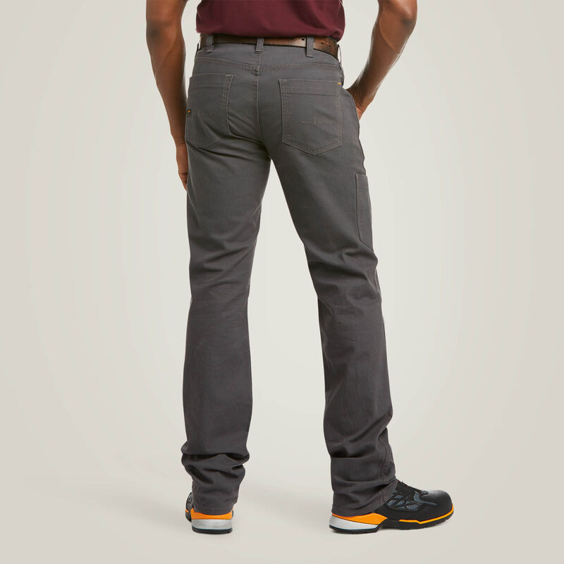 Rebar M4 Low Rise DuraStretch Made Tough Stackable Straight Leg Pant - Rebar Grey