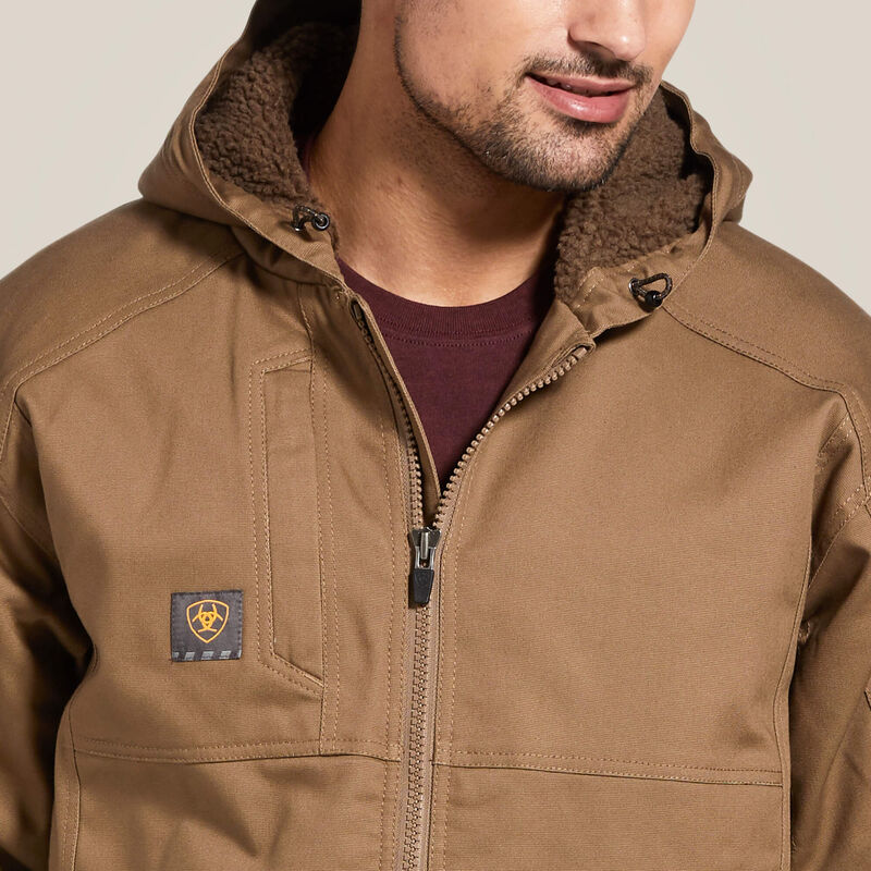 Ariat Men's Rebar DuraCanvas Jacket - Field Khaki