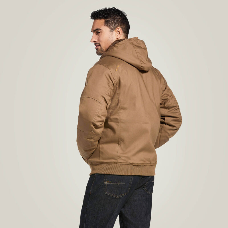 Ariat Men's Rebar DuraCanvas Jacket - Field Khaki