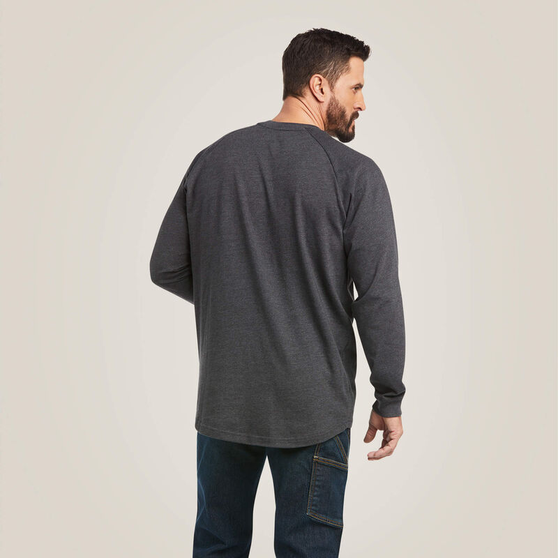 Ariat Men's Rebar Cotton Strong Graphic LS T-Shirt