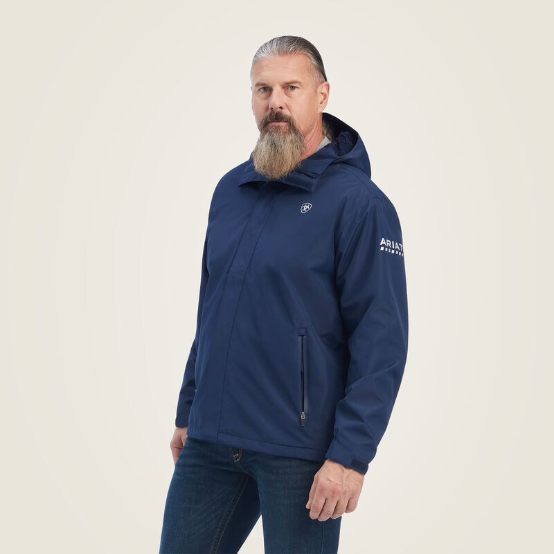 Ariat Men's Rebar Stormshell Waterproof Jacket - Navy