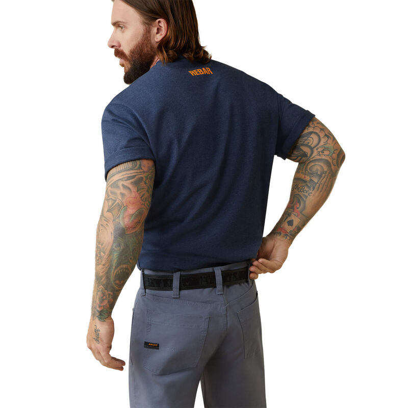 Ariat Men's - Rebar Cotton Strong Block T-Shirt