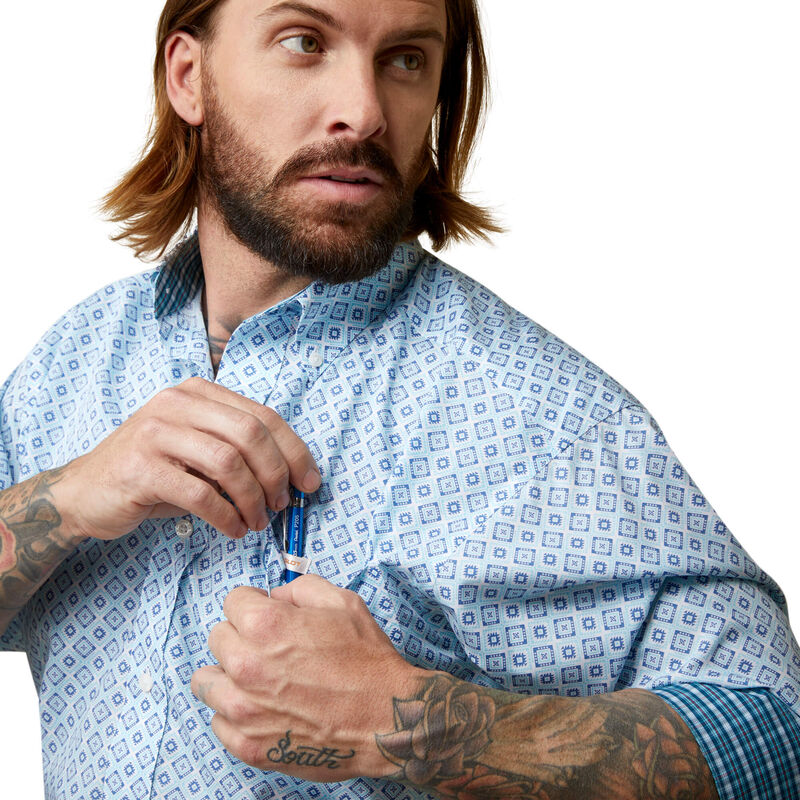 Men's Wrinkle Free Wayne LS Classic Fit Shirt