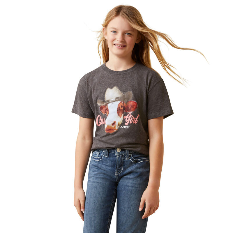 Ariat Girl's Cow Girl T-shirt