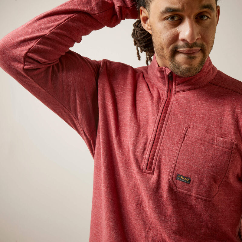 Ariat Men's Rebar Foundation 1/4 Zip Shirt