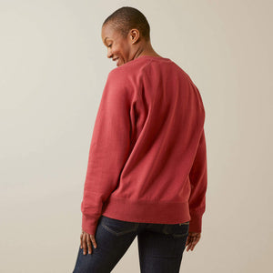Ariat Women's Rebar Workman Washed Fleece Sweatshirt