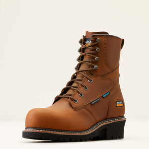 Ariat Men's Logger Shock Shield Waterproof Work Boot