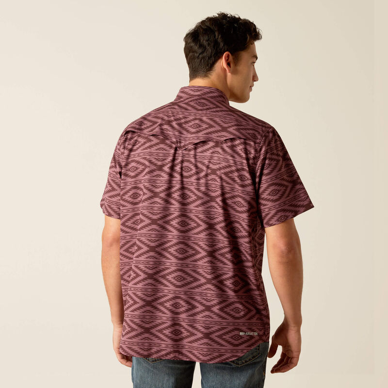 Ariat Men’s VentTek Western Fitted Short Sleeve Shirt