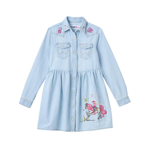 Girl's Barbie Shirt Dress