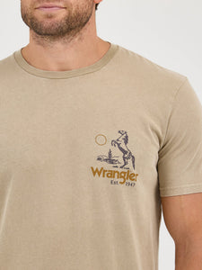 Wrangler® Graphic Short Sleeve T-shirt - Regular Fit - Trench Coat