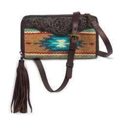Ariat Nellie Crossbody Wallet - Brown