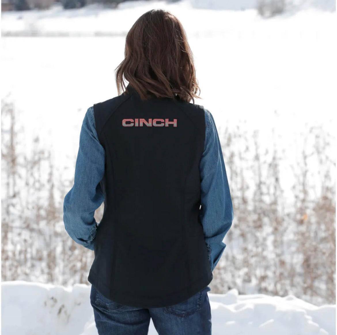 Cinch Women’s Black Bonded Vest