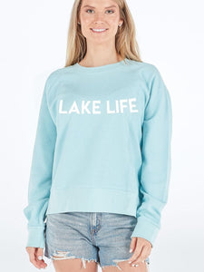 Women's Simply Southern  Crew Lake Life