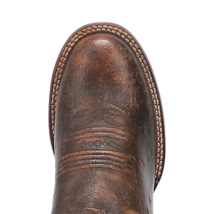 Dan Post Clyde Smooth Ostrich Boot - Cognac