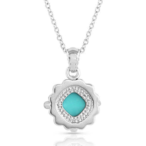 Montana Silversmith Crystal Cornerstone Turquoise Necklace