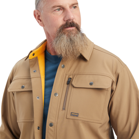 Ariat Men's Rebar DuraStretch Utility Softshell Shirt Jacket