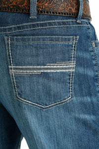 Cinch Men's White Label Relaxed Fit Medium Stone Wash Jeans