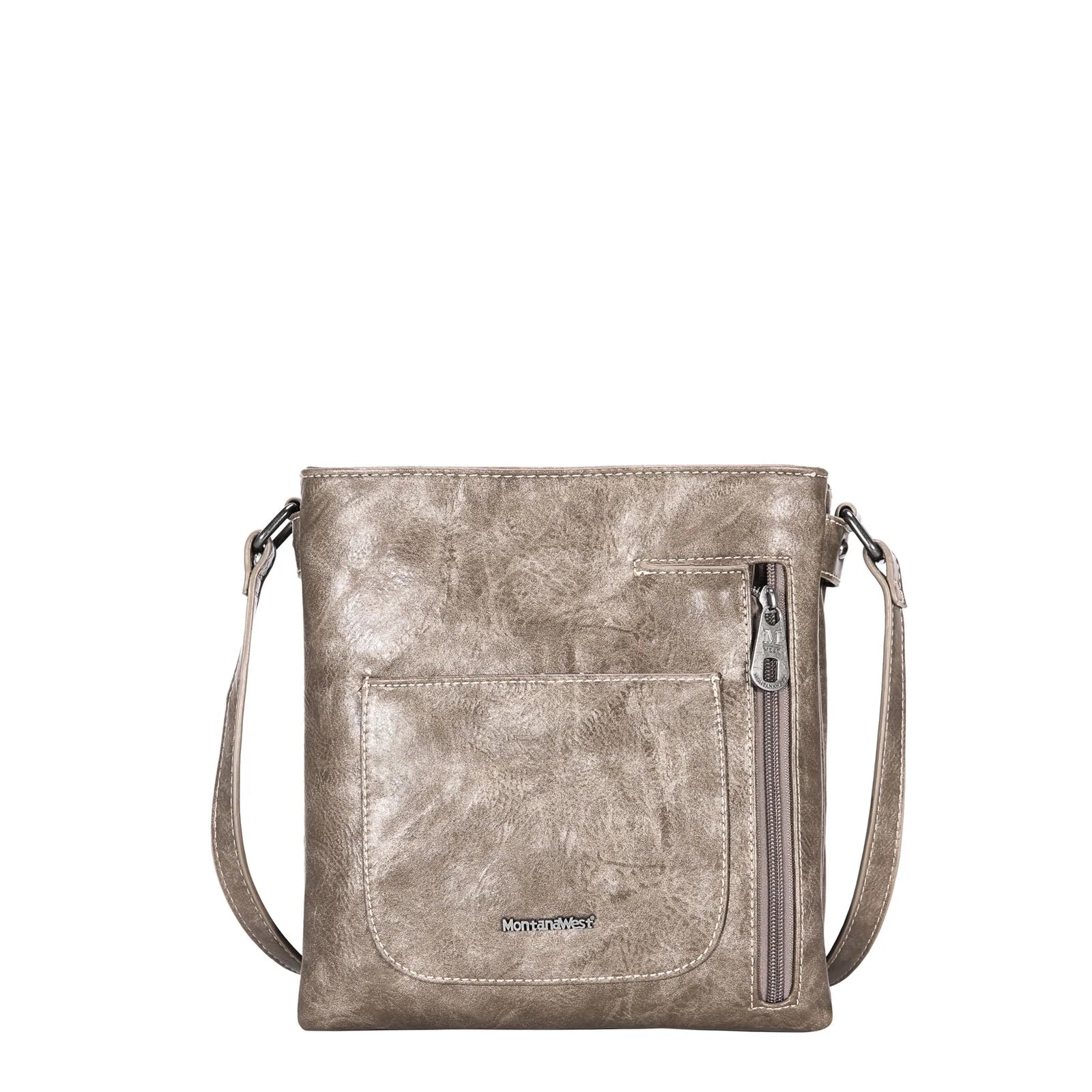 Montana West Buckle Collection Concealed Carry Crossbody Bag