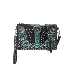 Montana West Cut-Out /Buckle Collection Clutch/Crossbody