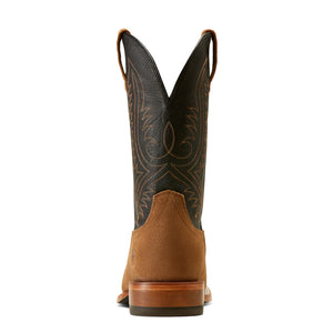 Ariat Men's Circuit Paxton Western Boot - Ranch Brown Suede