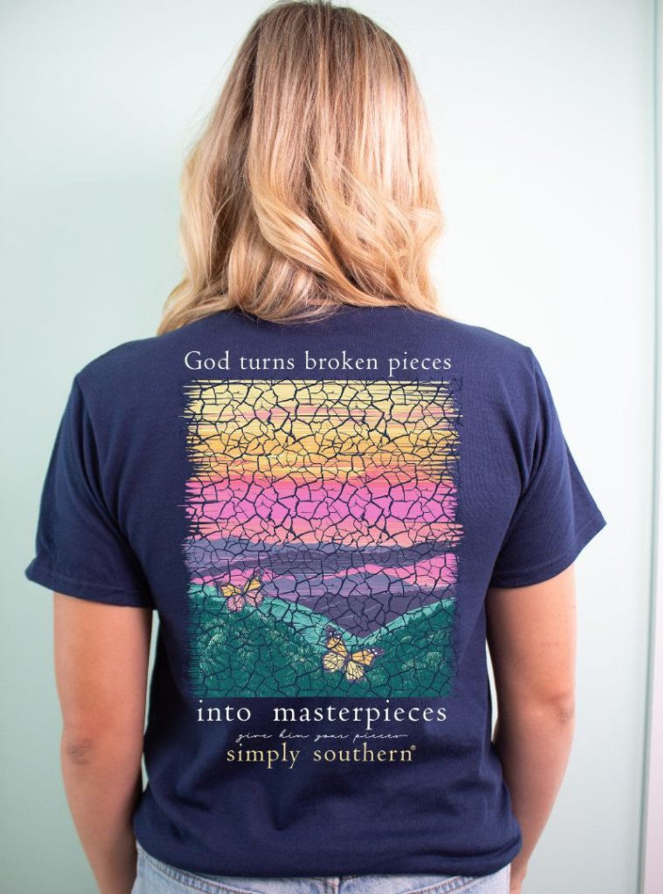 Women's Simply Southern  Pieces T-Shirt