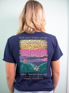 Women's Simply Southern  Pieces T-Shirt