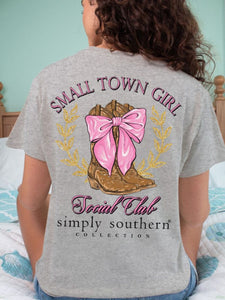 Women's Simply Southern Small Town Girl SS T-Shirt