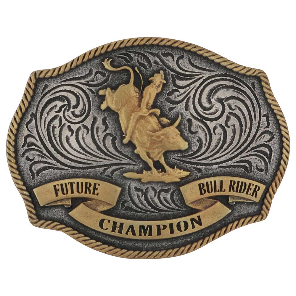 Attitude Future Bull Rider Buckle