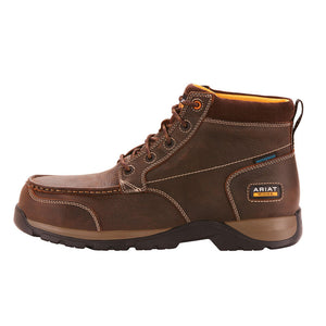 Ariat Edge LTE Chukka Waterproof Composite Toe Work Boot - Dark Brown - Nate's Western Wear