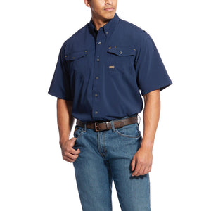 Ariat Men's Rebar Made Tough VentTEK DuraStretch Work Shirt - Nate's Western Wear