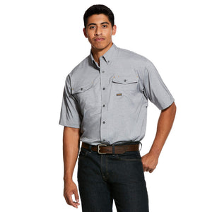 Ariat Men's Rebar Made Tough VentTEK DuraStretch Work Shirt - Nate's Western Wear