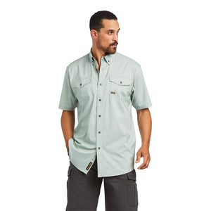 Ariat Men's Rebar Made Tough VentTEK DuraStretch Work Shirt - Nate's Western Wear