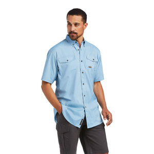 Ariat Men's Rebar Made Tough VentTEK DuraStretch Work Shirt - Nate's Western Wear