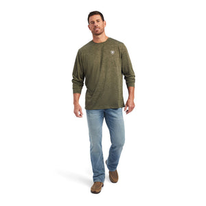 Ariat Men's Shirt Charger Camo Flag T-Shirt - Nate's Western Wear