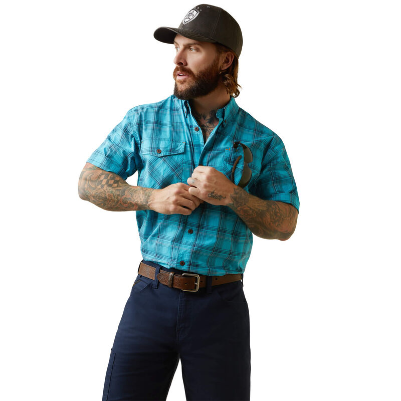Men's Ariat Rebar Made Tough DuraStretch Work Shirt