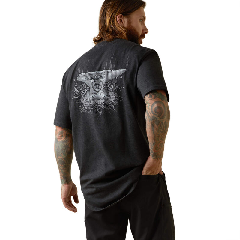 Ariat Men's Rebar Cotton Strong Anvil Force T-Shirt
