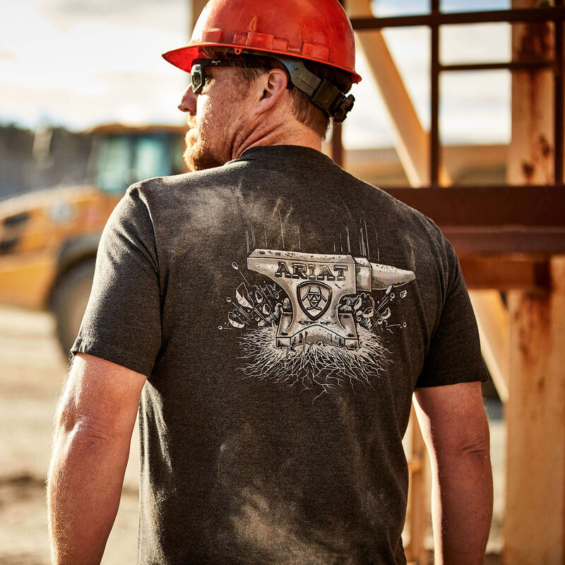 Ariat Men's Rebar Cotton Strong Anvil Force T-Shirt